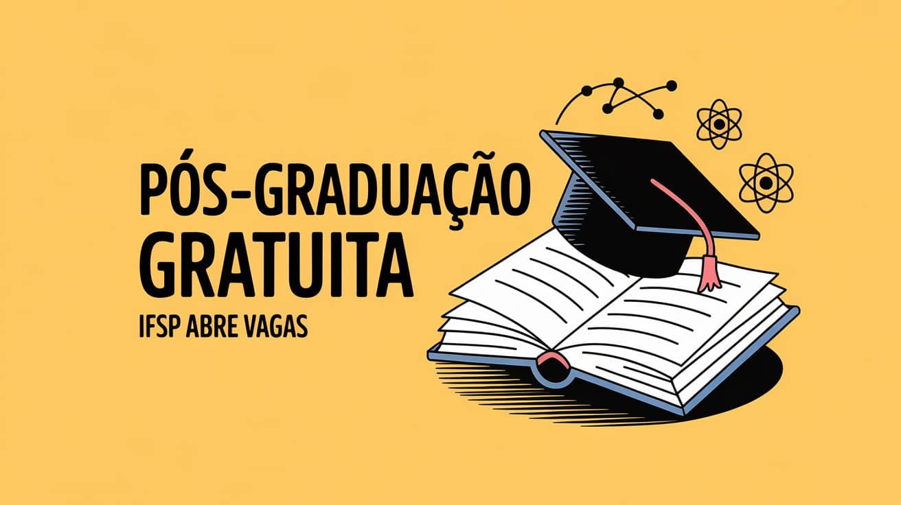 Edital do IFSP Oferece Pós-Graduação Gratuita em Educação: Ciência ...