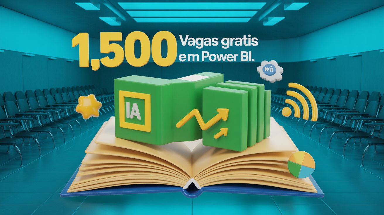Aprenda Inteligência Artificial e Power BI com cursos gratuitos e EAD oferecidos pela UECE e DELL! Vagas para profissionais da educação!