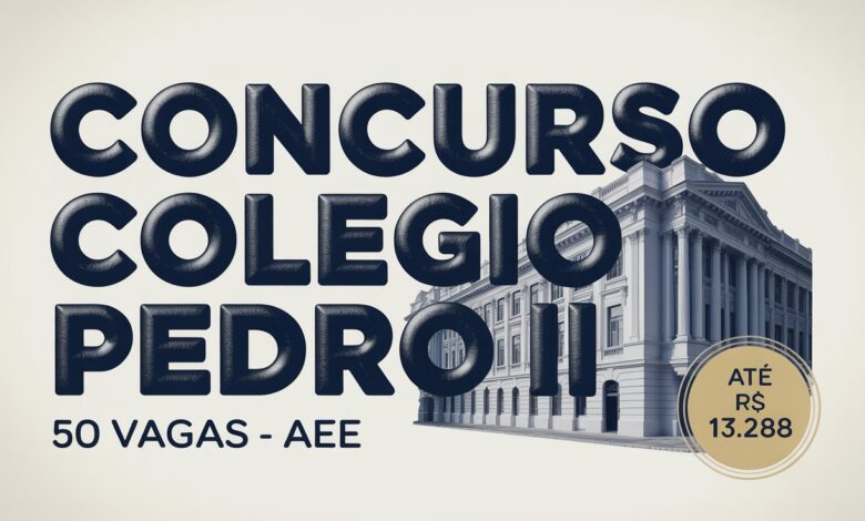 Concurso Colégio Pedro II 2026 Vagas para Professor de Atendimento Educacional Especializado! Veja o edital, requisitos e inscrição!