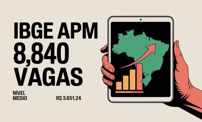 Inscrições abertas para o processo seletivo do IBGE para Agentes de Pesquisas e Mapeamento! Confira o edital e participe!