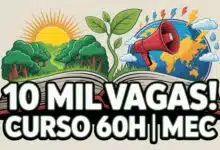 MEC e AVAMEC lançam curso de extensão gratuito EAD sobre educomunicação e clima para docentes e profissionais da educação. Inscrições abertas!