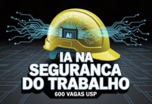 Curso gratuito da USP ensina Inteligência Artificial aplicada à SST. São 600 vagas online para todo o Brasil. Garanta a sua agora mesmo!