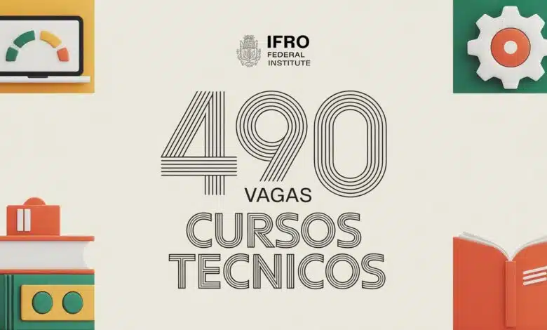 IFRO abre edital para cursos técnicos gratuitos presenciais e EAD em edificações, agronegócio, administração e mais. Inscrições abertas!