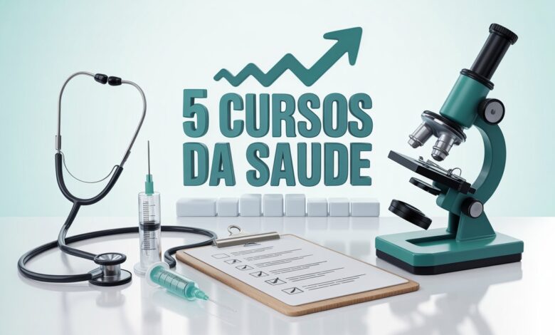 Descubra os 5 cursos técnicos de saúde mais procurados para 2026. Garanta sua vaga no mercado de trabalho com altos salários e rápida formação.