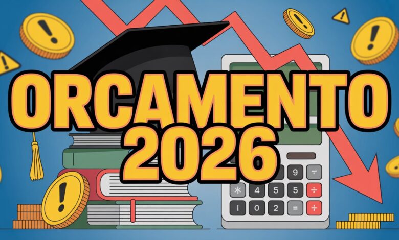 Educação superior em risco corte de quase R$ 500 milhões no orçamento das universidades federais para 2026. Veja consequências.