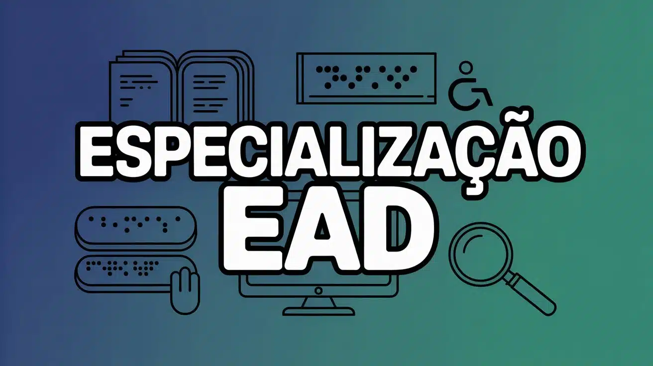 Especialização gratuita EAD em Alfabetização Discursiva na Deficiência Visual do IBC abre vagas e pode ser o passo que faltava na sua carreira docente!