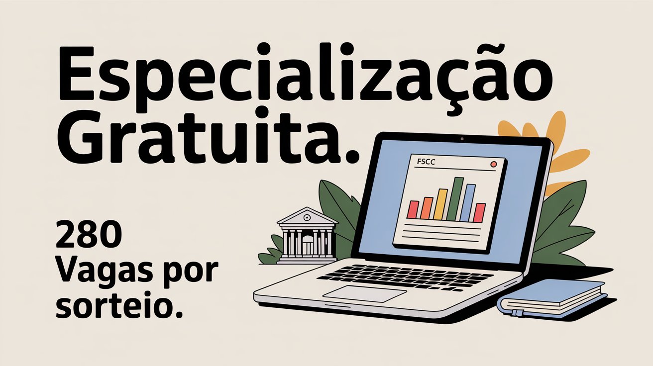 Oportunidade de Pós-Graduação EAD no IFSC: Especialização em Gestão Pública totalmente gratuita com inscrições abertas. Confira o edital!