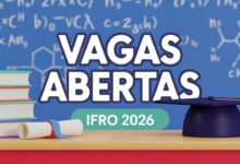 IFRO abre inscrições para Graduação Gratuita 2026! Cursos presenciais e EaD sem vestibular, apenas análise de notas. Inscreva-se online agora!