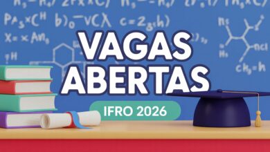 IFRO abre inscrições para Graduação Gratuita 2026! Cursos presenciais e EaD sem vestibular, apenas análise de notas. Inscreva-se online agora!