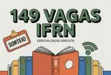 IFRN abre 149 vagas para Pós-Graduação e Especialização EAD gratuita em Educação! Seleção por sorteio. Inscrições até 1412. Confira!