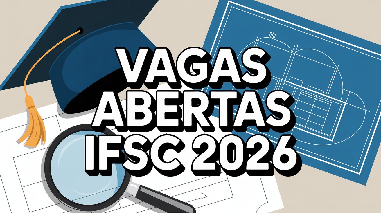 Inscrições abertas no IFSC! Processo seletivo para curso técnico gratuito que está chamando a atenção! Veja o edital e confira as vagas!