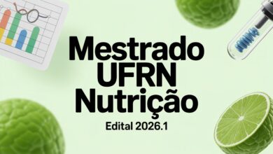 Procurando uma Pós-Graduação gratuita em 2026? A UFRN acaba de abrir as inscrições para o Mestrado em Nutrição e as vagas são limitadas.
