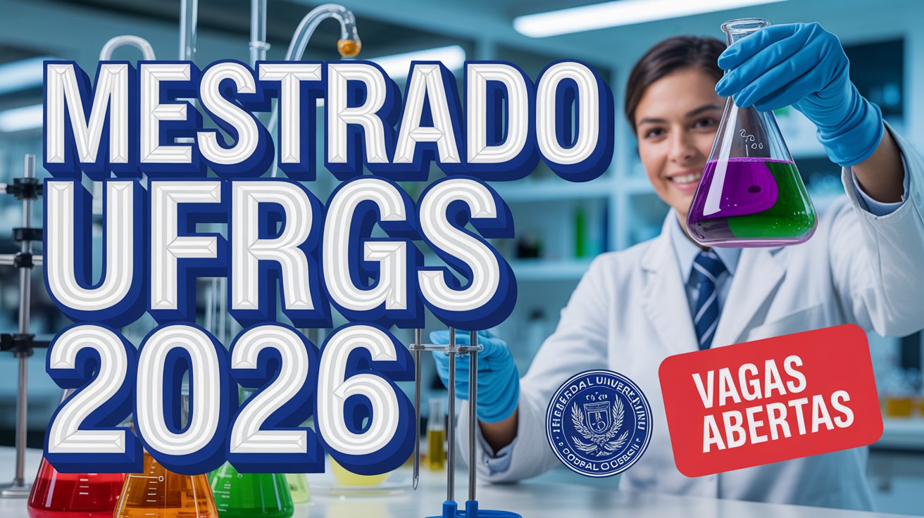 Quer estudar na UFRGS? Edital de Mestrado e Doutorado em Ciência e Tecnologia de Alimentos oferece vagas de pós-graduação gratuita em 2026!