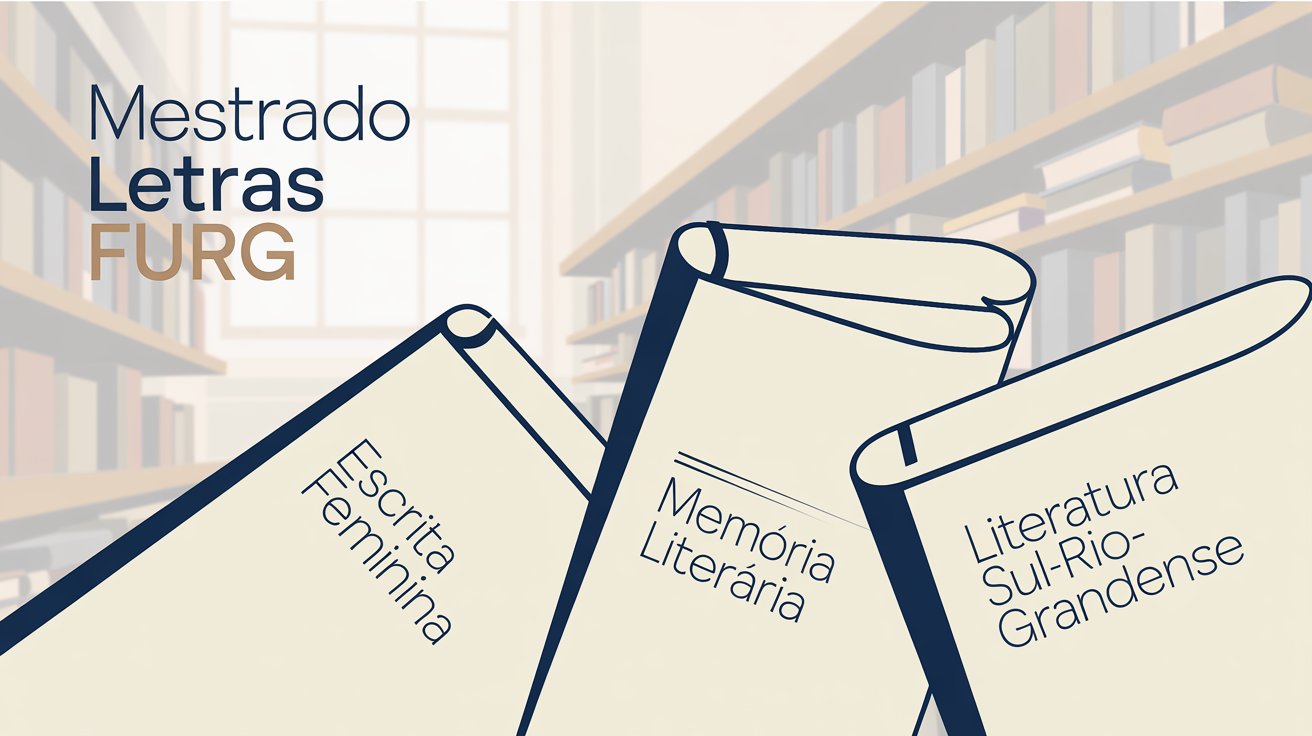 Oportunidade de Pós-Graduação na FURG! Inscreva-se no Mestrado em História da Literatura. Conheça as linhas de pesquisa e etapas de seleção.