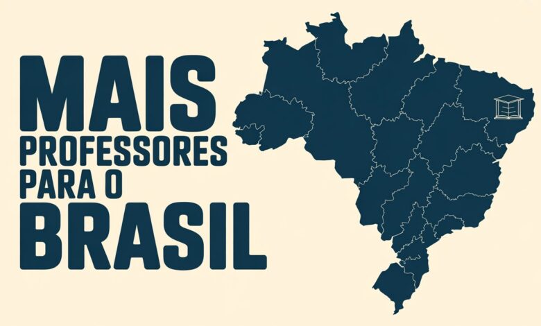 Política “Mais Professores para o Brasil” prevê bolsas, estágio e permanência mínima de dois anos na rede pública de ensino.​
