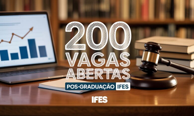 Especialização sem mensalidade? O IFES abriu edital para Gestão Pública. Curso online com encontros presenciais no ES.