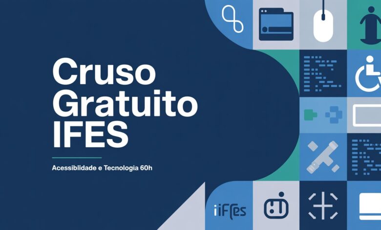 Procurando um curso gratuito e EAD com certificação por um Instituto Federal IFES acaba de lançar o curso sobre acessibilidade e tecnologia!