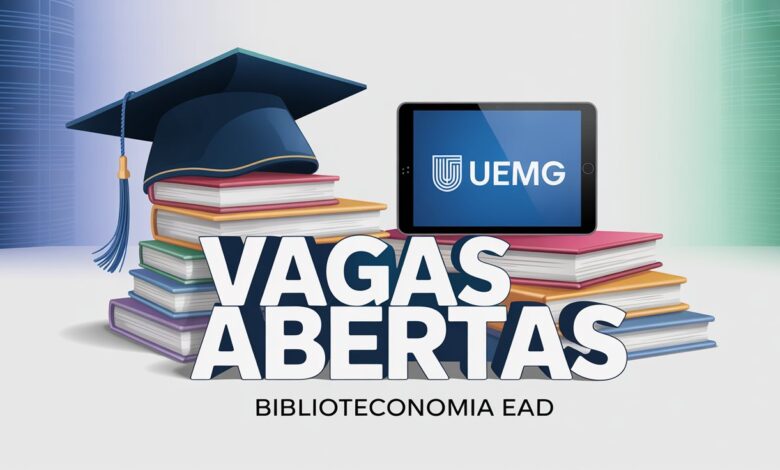 Quer cursar Biblioteconomia de graça UEMG lança vestibular EAD 2026 sem prova. Vagas em Divinópolis, Ibirité e mais. Inscreva-se já.