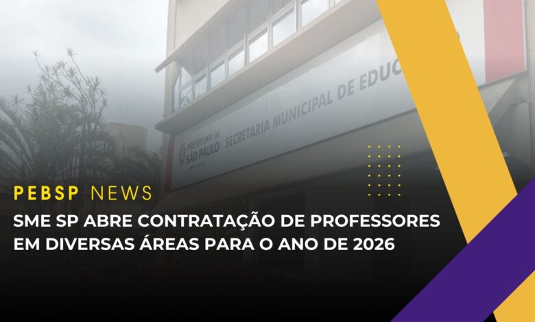SME-SP abre cadastro para professores temporários! Veja requisitos, salários e garanta sua inscrição para atuar na rede municipal de ensino