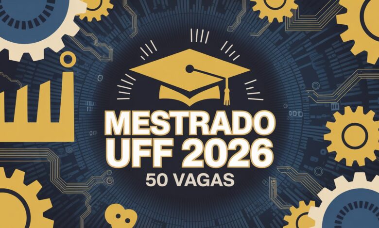 Seu futuro é na Pós-graduação UFF. Mestrado Profissional com foco em Engenharia de Produção e Sistemas. Inscreva-se até fevereiro de 2026!