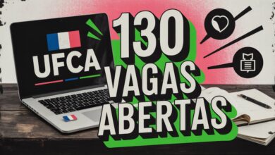 UFCA abre 130 vagas em pós-graduação 100% gratuita e online! Garanta sua especialização internacional. Inscrições abertas até janeiro.