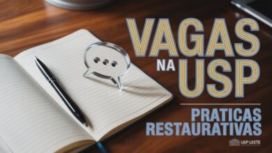 USP abre inscrições para curso gratuito de Gestão de Conflitos e Práticas Restaurativas. Vagas presenciais na EACH-USP. Saiba como se inscrever agora!