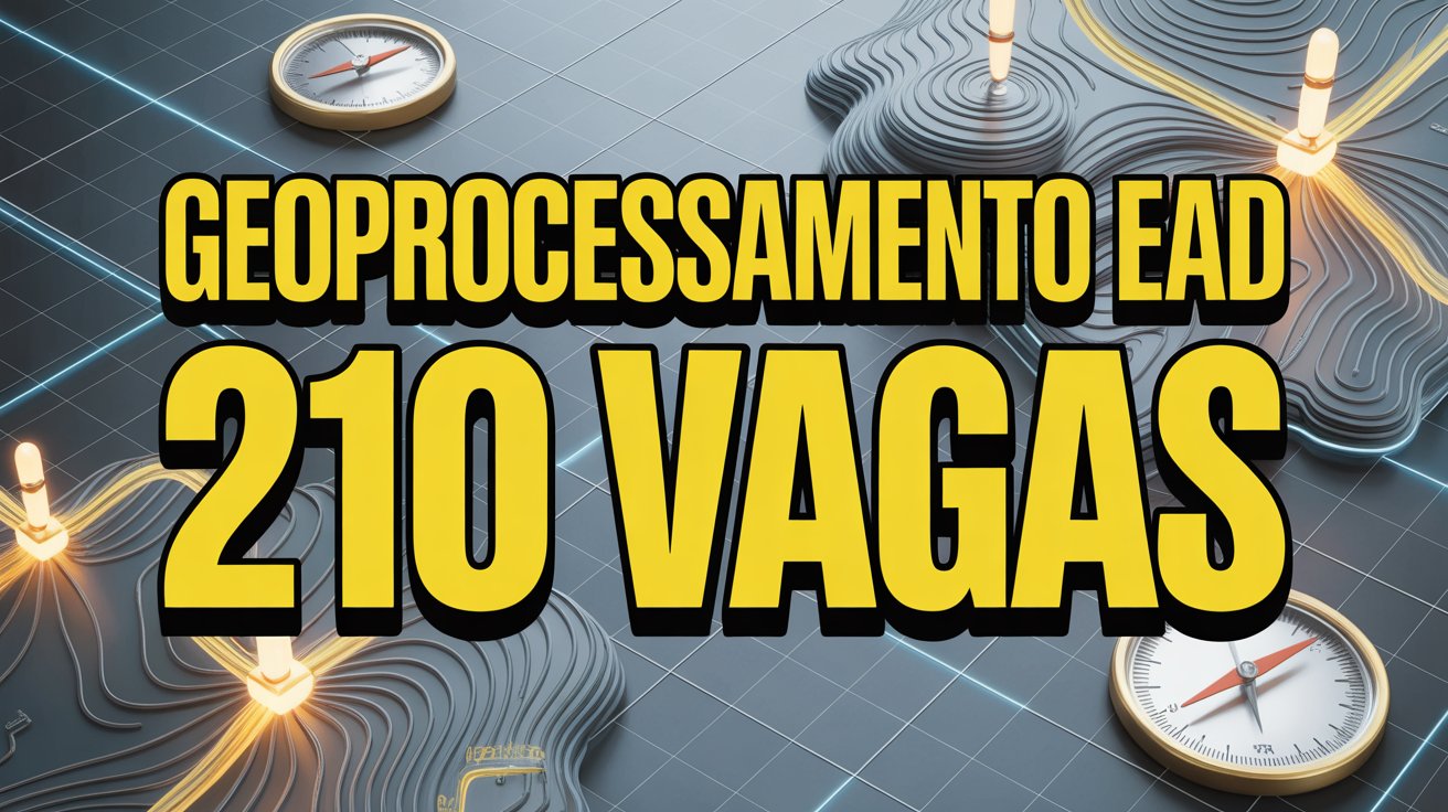 Buscando pós-graduação gratuita e a distância UFABC lança edital com 210 vagas para a especialização em Geoprocessamento! Essa é a chance!