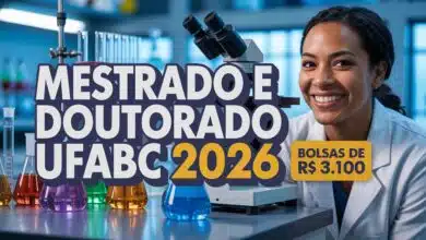 Buscando uma Pós-Graduação gratuita em 2026 UFABC abre inscrições para o mestrado e doutorado em Química com vagas limitadas! Veja o edital!