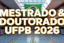 Buscando uma pós-graduação gratuita em 2026 UFPB oferece vagas para o mestrado e doutorado em Serviço Social que pode ser a sua chance!