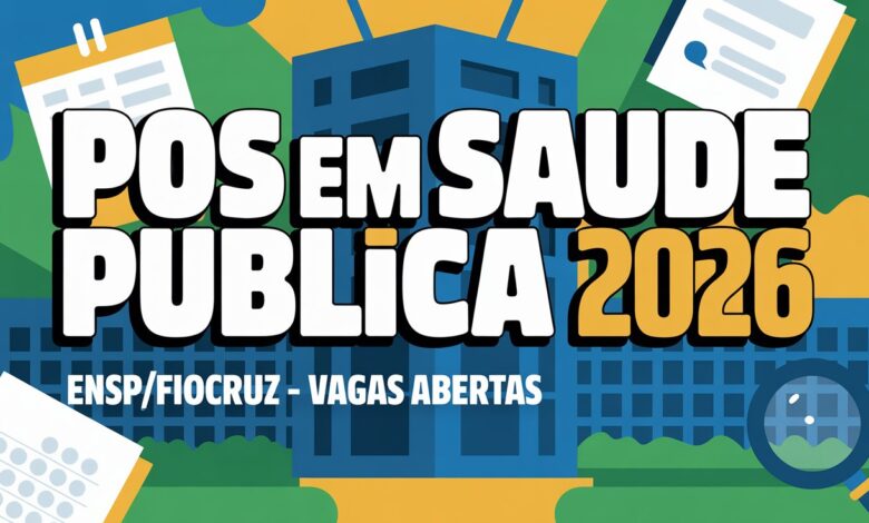 ENSPFiocruz amplia Cursos de Verão e disciplinas em Saúde Pública para 2026 e cria caminho estratégico para quem sonha com a pós na Fiocruz