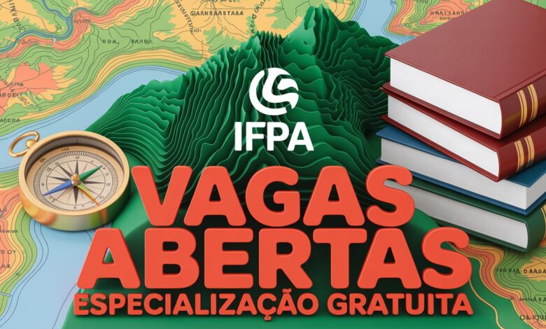 Especialização Gratuita no IFPA Vagas para curso de Ensin de Geografia. Público-alvo licenciados e bacharéis em Humanas. I