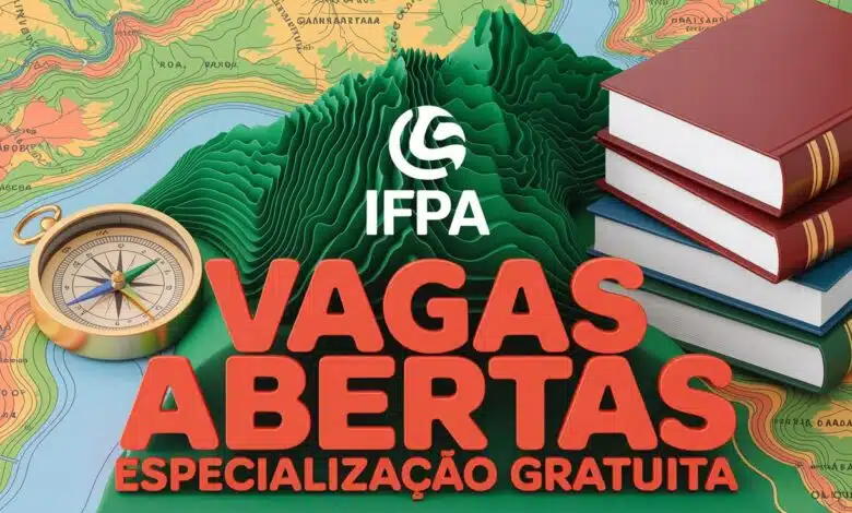 Especialização Gratuita no IFPA Vagas para curso de Ensin de Geografia. Público-alvo licenciados e bacharéis em Humanas. I