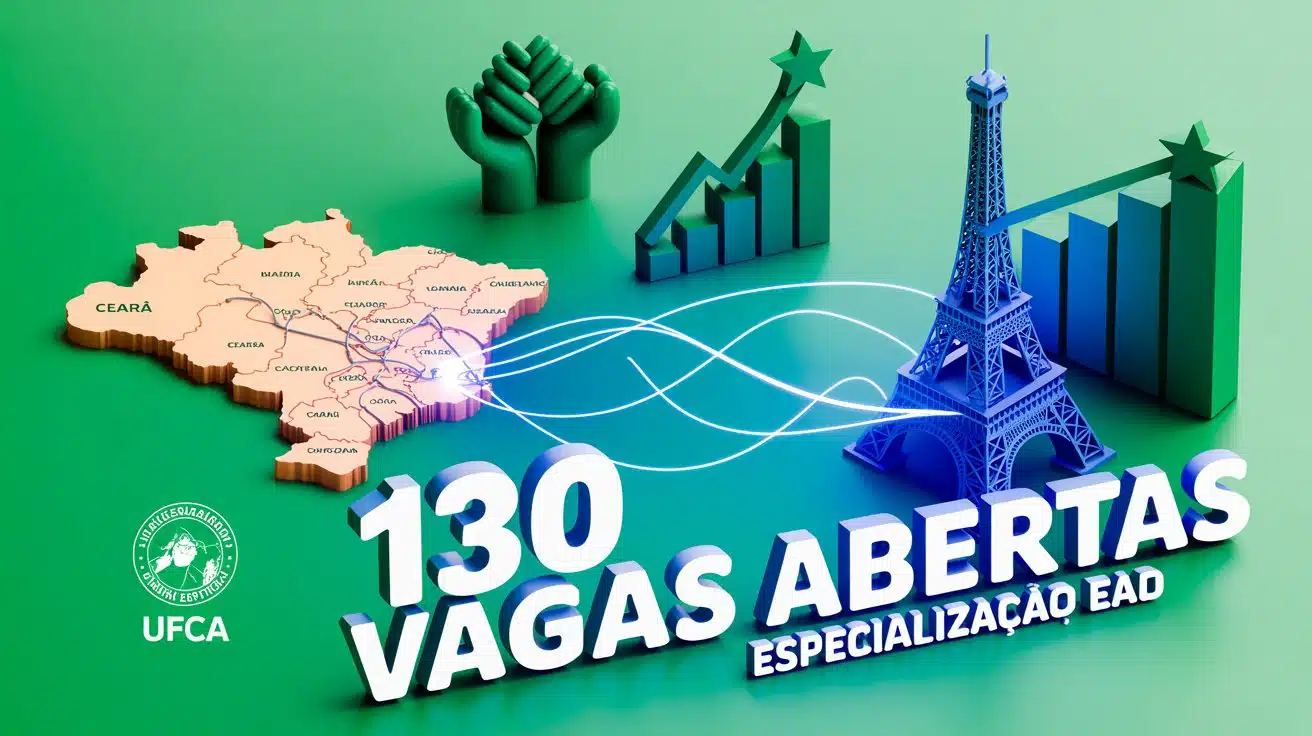 Especialização gratuita e internacional UFCA oferta vagas em Economia Solidária e Gestão Social. Curso EAD para graduados em qualquer área.