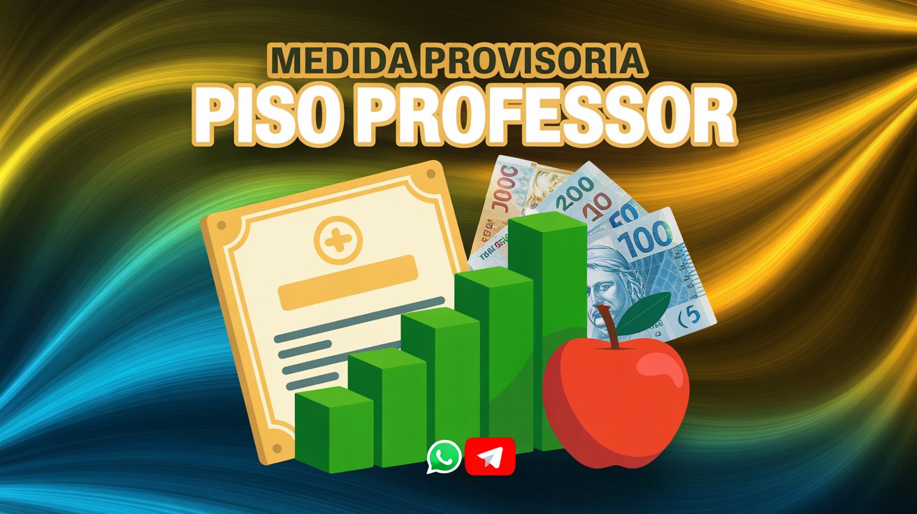 Governo Lula deve editar medida provisória para reajustar piso dos professores acima da inflação em 2026. Confira detalhes