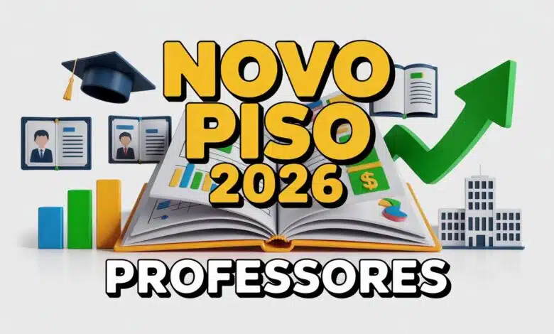Governo publica Portaria para piso salarial 2026 para professores. Atualização de 4,91% no valor mínimo do magistério. Confira detalhes!