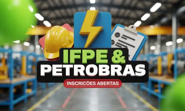 IFPE e Petrobras oferecem cursos técnicos gratuitos com bolsa de até R$ 858. Inscrições abertas para Jaboatão e Igarassu. Garanta sua vaga agora!