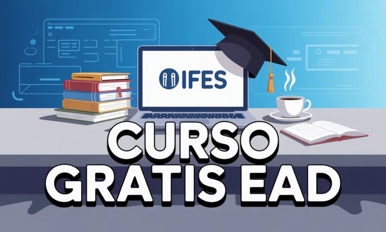 Ifes abre 160 vagas em cursos gratuitos e 100% online de formação para educadores. Inscrições abertas até 1802. Confira o edital e participe!