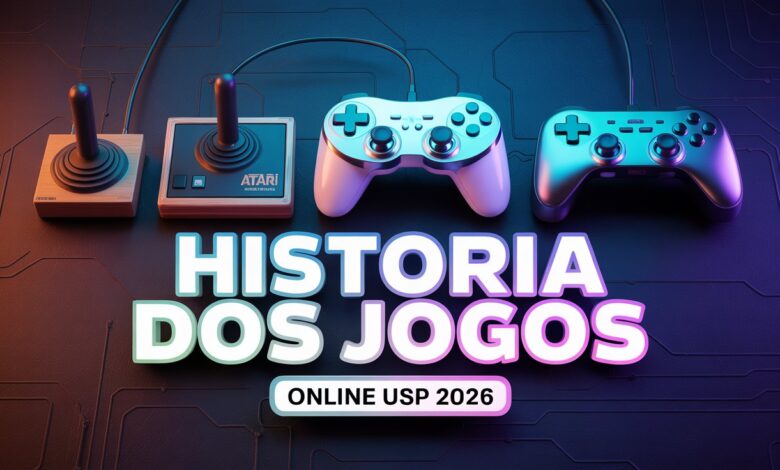 Inscreva-se no curso de verão da FFLCH USP sobre História dos Jogos Digitais. Aulas online e seleção por sorteio. Garanta sua participação!