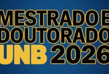 Inscrições abertas para Mestrado e Doutorado UnB em Artes Cênicas! Confira o edital e o cronograma completo desta pós-graduação gratuita!