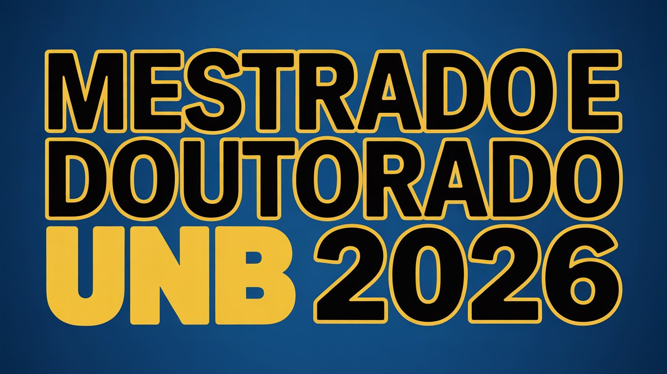 Inscrições abertas para Mestrado e Doutorado UnB em Artes Cênicas! Confira o edital e o cronograma completo desta pós-graduação gratuita!