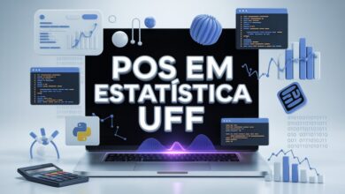 Inscrições abertas para a Especialização em Estatística e Ciência de Dados da UFF. Curso de pós-graduação gratuito com foco em tecnologia!