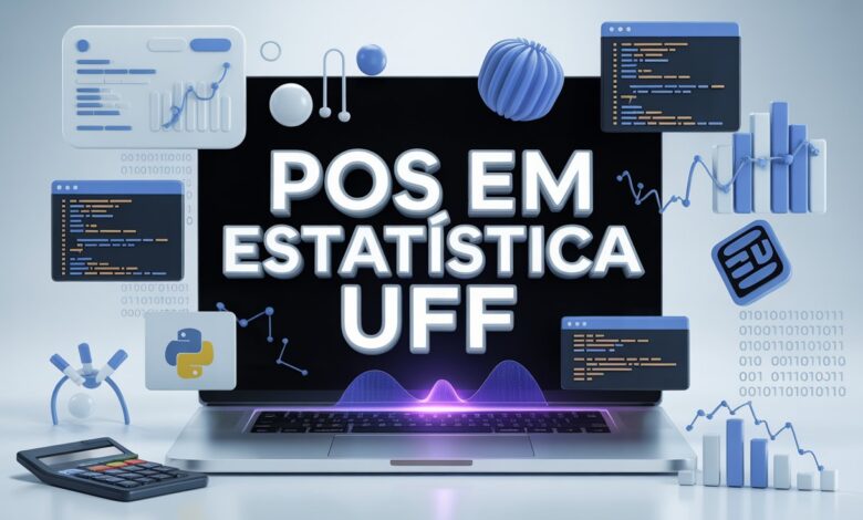 Inscrições abertas para a Especialização em Estatística e Ciência de Dados da UFF. Curso de pós-graduação gratuito com foco em tecnologia!