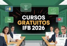 O IFB Ceilândia lançou edital com cursos gratuitos para 2026! Vagas em Libras, Gestão e mais. Inscreva-se online e garanta sua qualificação.
