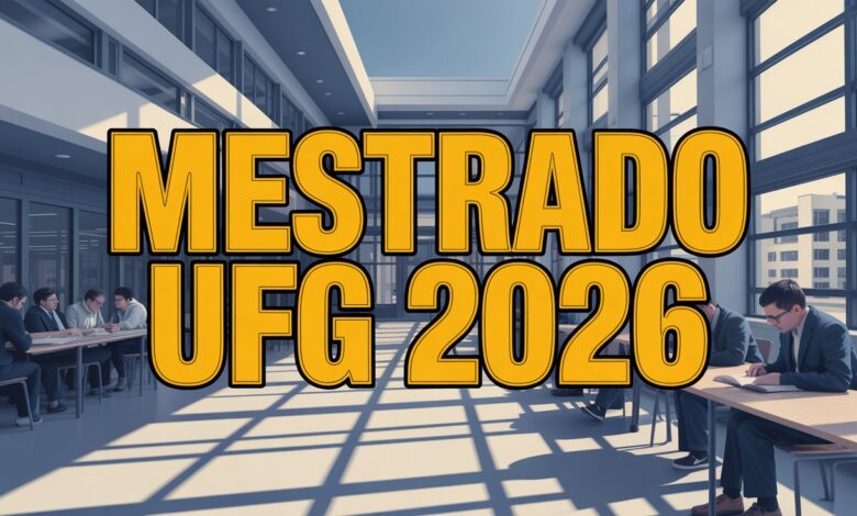 Oportunidade de Pós-Graduação gratuita em 2026: Inscrições abertas para o Mestrado e Doutorado em Educação da UFG. Veja o edital e participe!