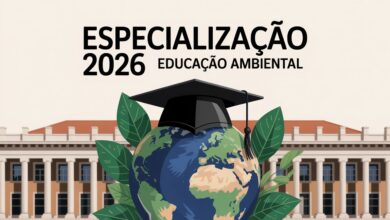Oportunidade de Pós-graduação gratuita na UFRRJ Inscrições abertas para a Especialização EAD em Educação Ambiental para professores!