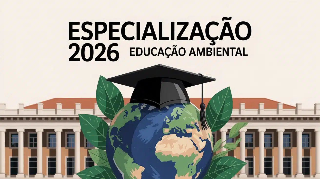 Oportunidade de Pós-graduação gratuita na UFRRJ Inscrições abertas para a Especialização EAD em Educação Ambiental para professores!
