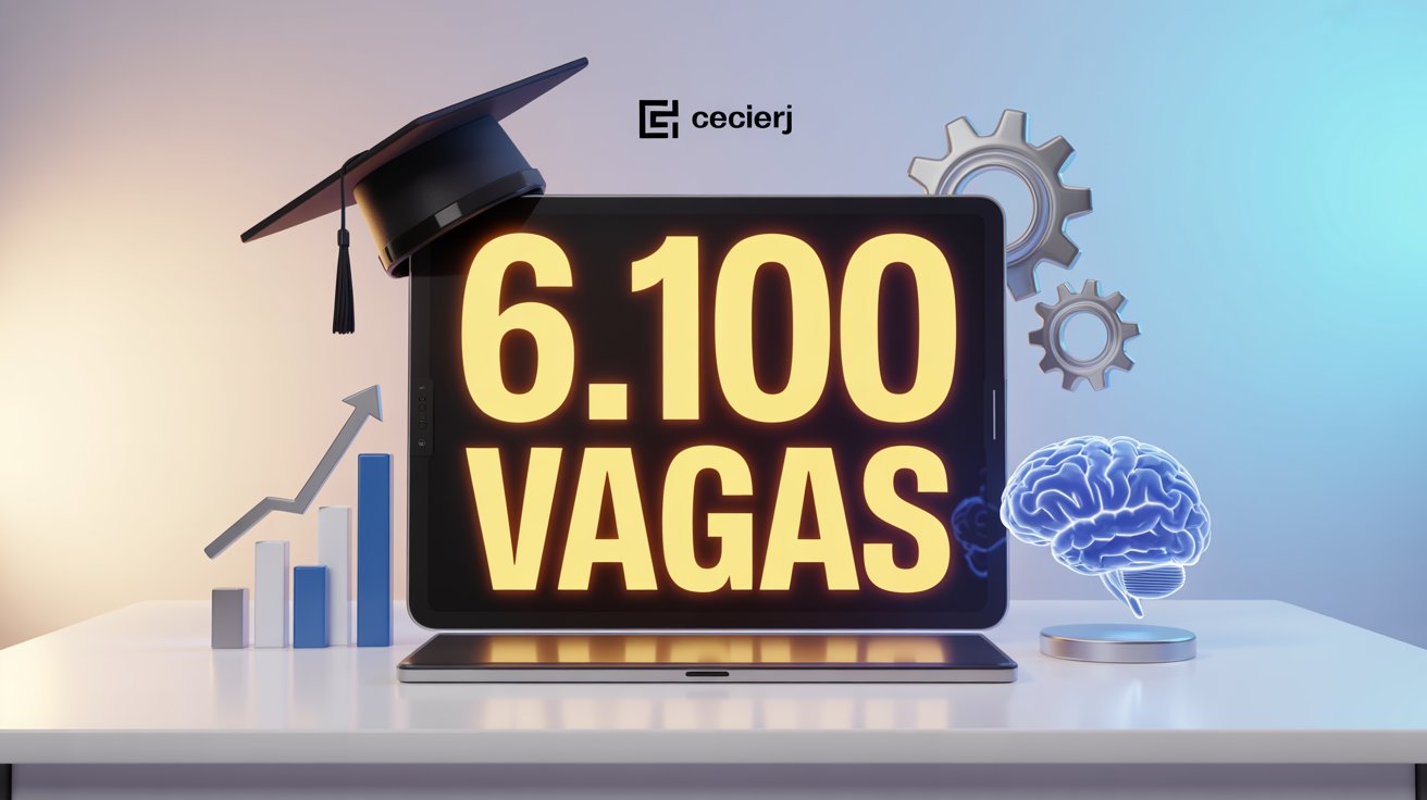 Os cursos gratuitos de qualificação profissional EAD da Fundação CECIERJ é a chance de turbinar seu currículo em 2026! Inscrições abertas!