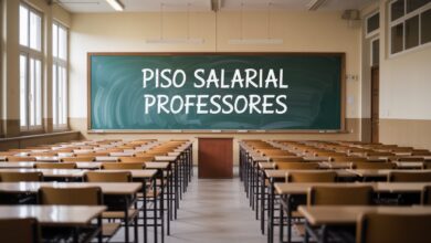 Piso Salarial dos Professores 2026 Governo confirma aumento de 5,4%. Novo salário base dos professores vai a R$ 5.130,62. Confira!