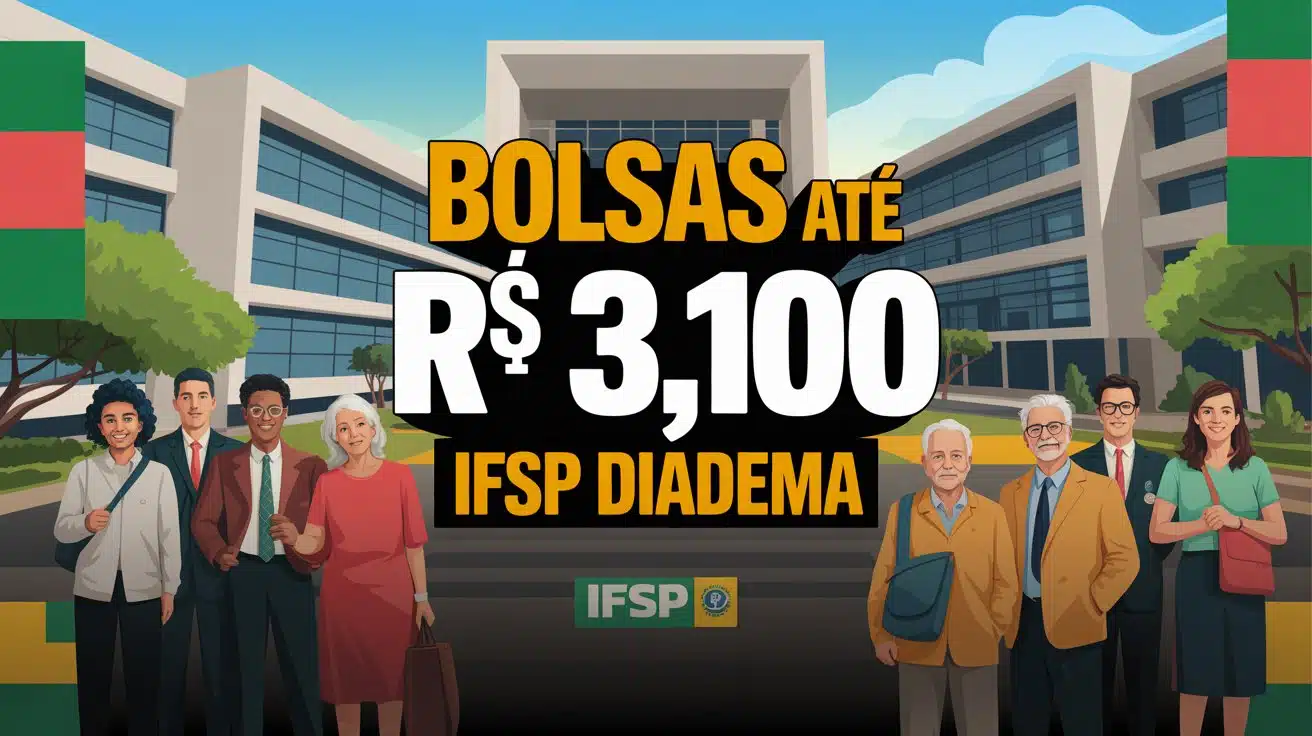 Processo Seletivo IFSP Vagas para monitores e profissionais de apoio com pagamento de bolsa mensal. Confira o edital e inscreva-se!