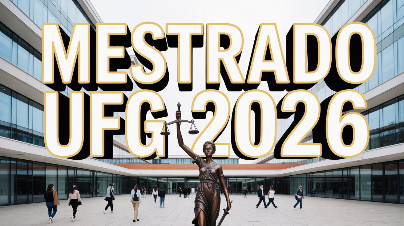 Procurando uma Pós-Graduação gratuita em 2026 Últimos dias de inscrição para o Mestrado e Doutorado em Direitos Humanos da UFG!
